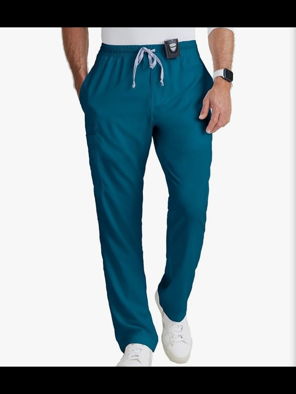 LOT OF 2 Grey's Anatomy by Barco Men's EVAN Scrub Pants Sz XL Blue NWT